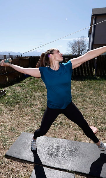 Cable ready: US javelin standout making most of home setup